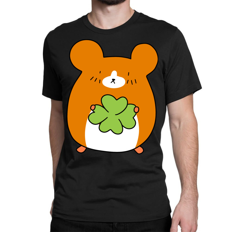 Four Leaf Clover Hamster Classic T-shirt by ilham12 | Artistshot