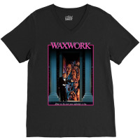 Waxwork   Captive Audience（1988）☆vhsgasm Video☆   Horror Merch V-neck Tee | Artistshot