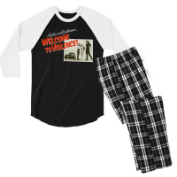 Welcome To Violence Men's 3/4 Sleeve Pajama Set | Artistshot