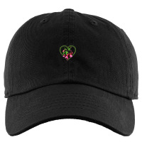 Fuchsia Blossoms On A Branch With A Heart Kids Cap | Artistshot