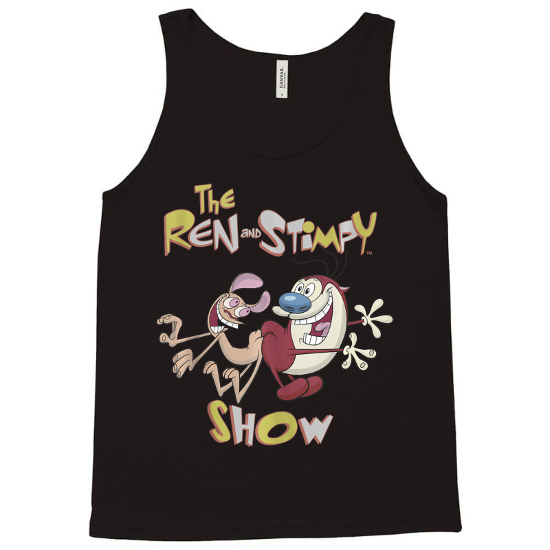 Ren And Stimpy Classic Show Title Tank Top by grissomconedun | Artistshot