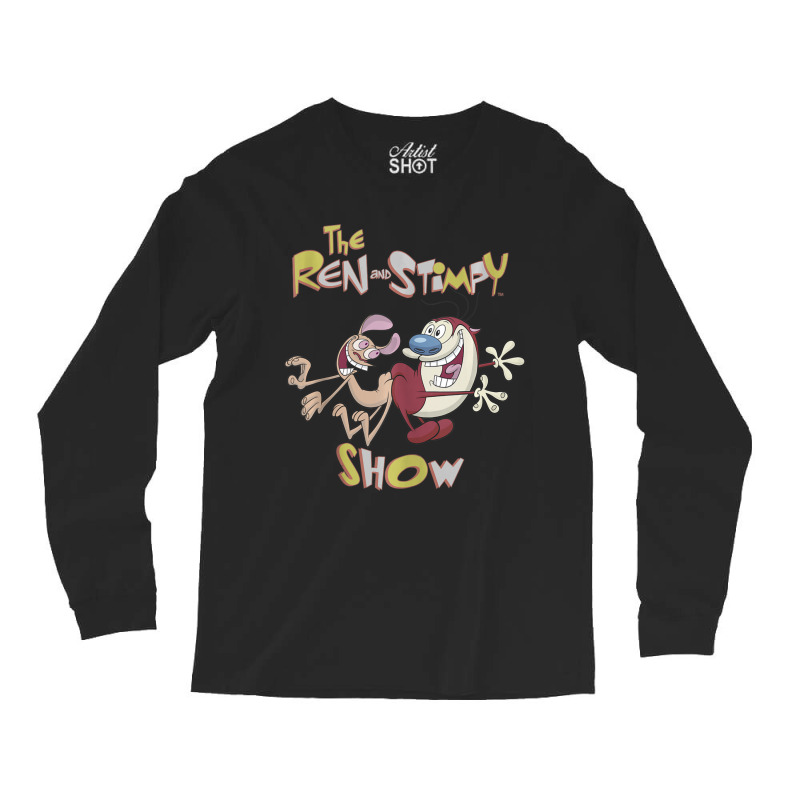 Ren And Stimpy Classic Show Title Long Sleeve Shirts by grissomconedun | Artistshot