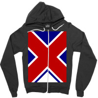 Union Cross Zipper Hoodie | Artistshot