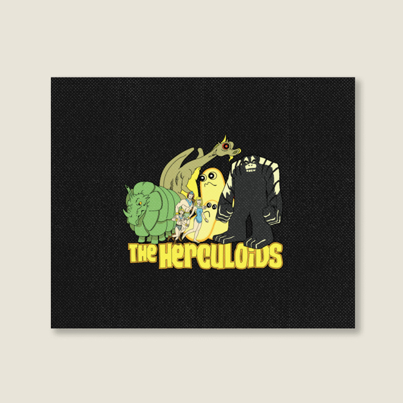 The Herculoids Landscape Canvas Print | Artistshot