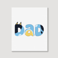 I Love Dadwwfc4k61p3 68 Portrait Canvas Print | Artistshot