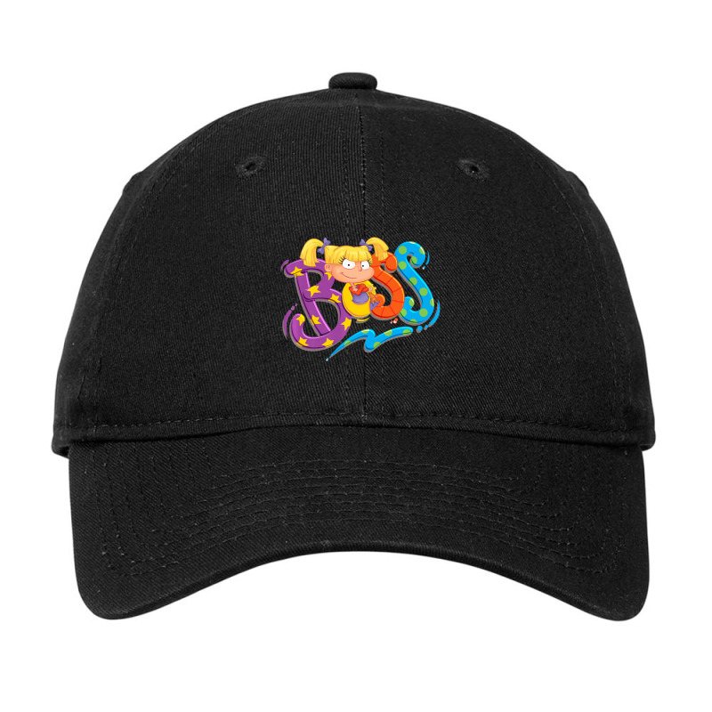 Rugrats Angelica Is Boss Adjustable Cap by grissomconedun | Artistshot