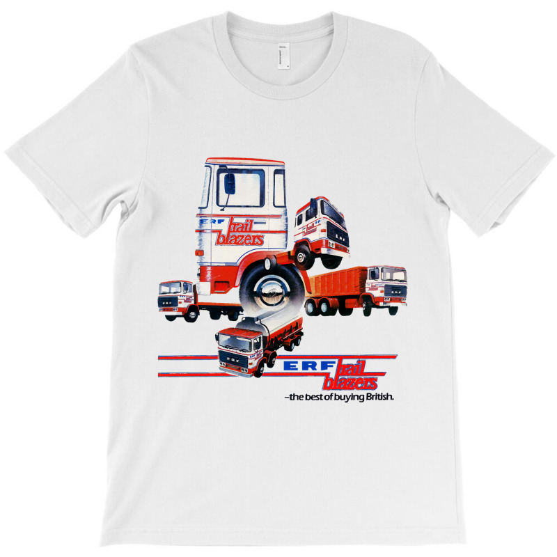 Erf Trucks   1980s Advert T-shirt | Artistshot