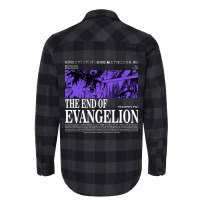 The End Of Evangelion Flannel Shirt | Artistshot