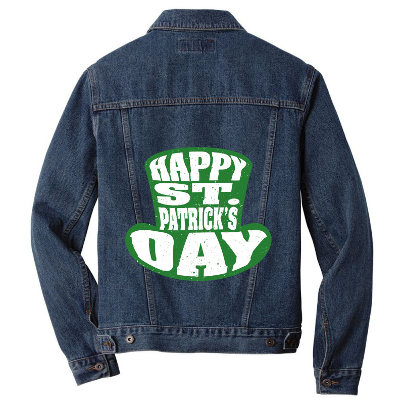 Happy St Patricks Daygmldcfrhmi 24 Men Denim Jacket | Artistshot