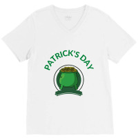 Happy St Patricks Daymjpz69bkuz 62 V-neck Tee | Artistshot