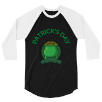 Happy St Patricks Daymjpz69bkuz 62 3/4 Sleeve Shirt | Artistshot
