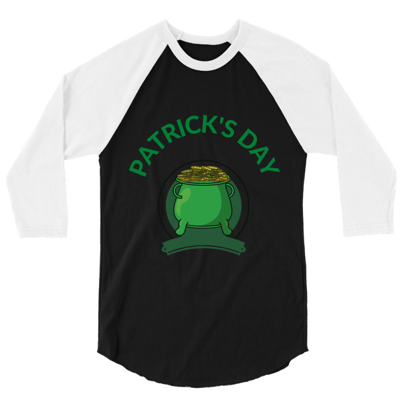 Happy St Patricks Daymjpz69bkuz 62 3/4 Sleeve Shirt | Artistshot
