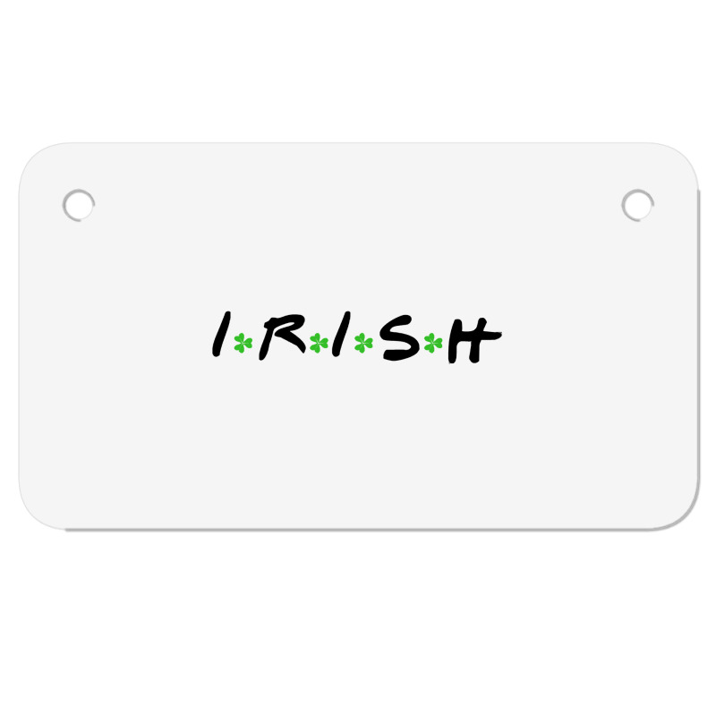 Irish   St Patricks Day Motorcycle License Plate | Artistshot