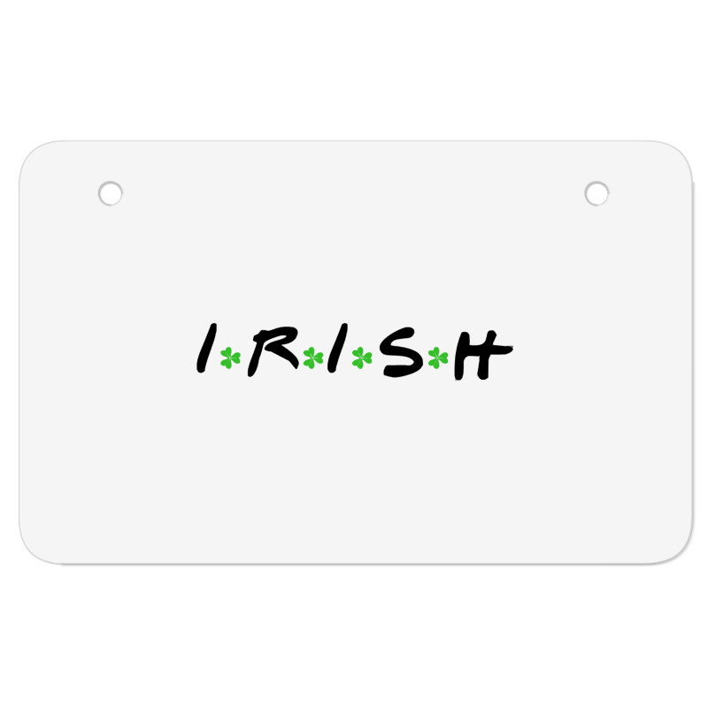 Irish   St Patricks Day Atv License Plate | Artistshot