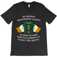 Irish Green Passport T-shirt | Artistshot