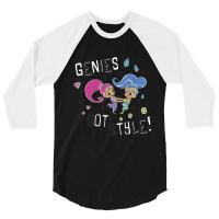 Shimmer And Shine Genies Got Style Dancing Portrai 3/4 Sleeve Shirt | Artistshot