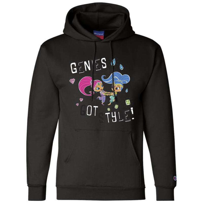 Shimmer And Shine Genies Got Style Dancing Portrai Champion Hoodie | Artistshot