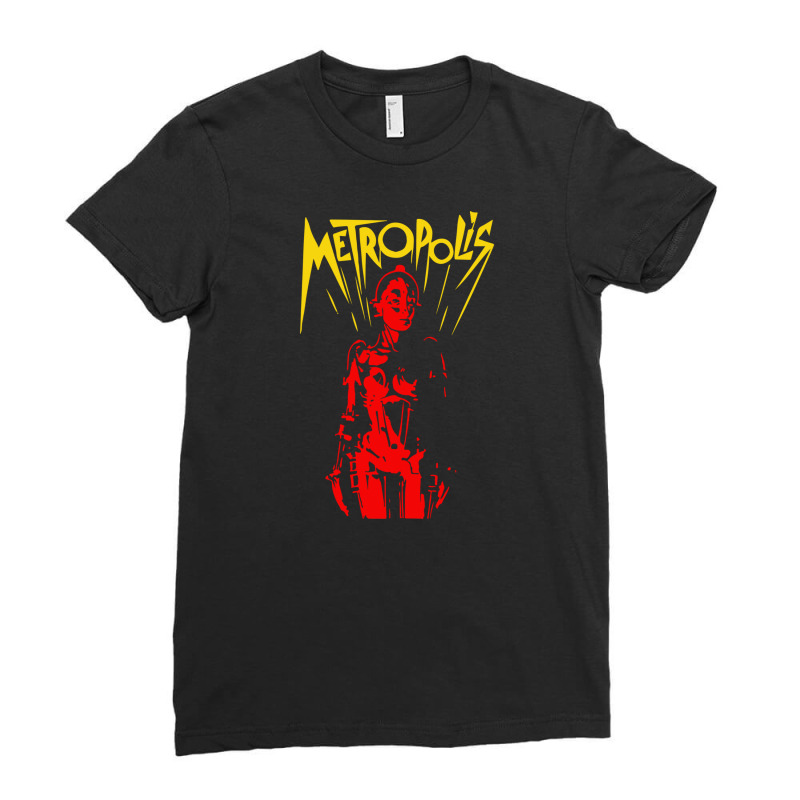 Fritz Lang Metropolis Ladies Fitted T-Shirt by Henz | Artistshot