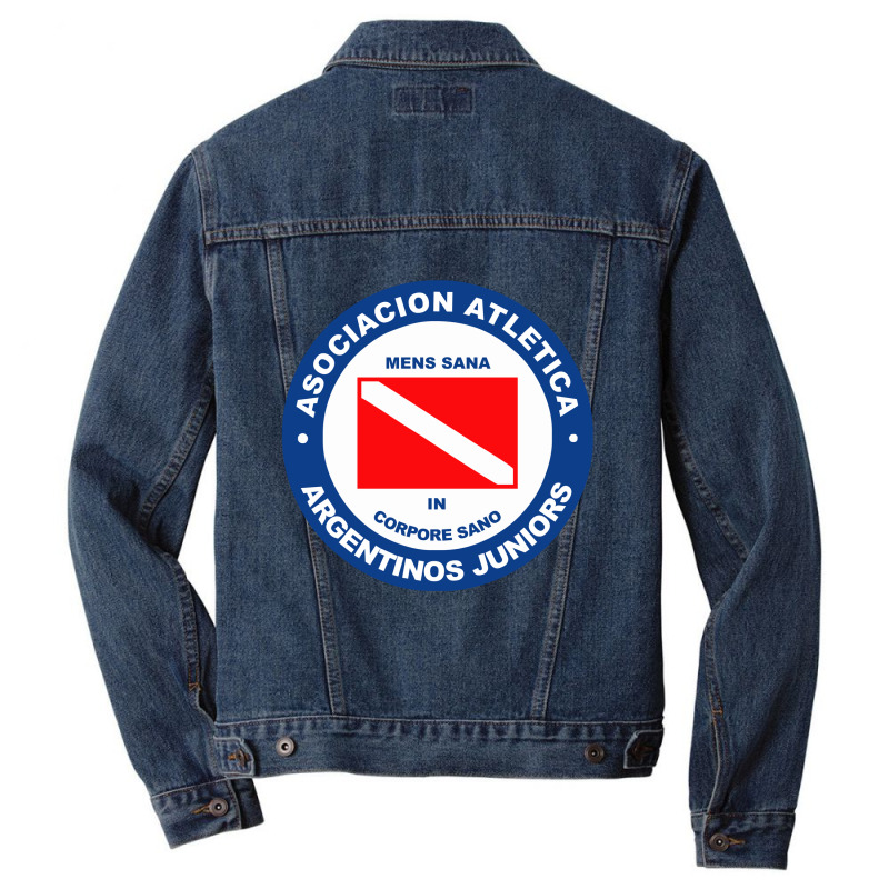 Argentinos Juniors Men Denim Jacket by Rayas | Artistshot