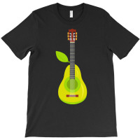 Guitar T  Shirt Pear Guitar Music Instrument Illustration T  Shirt T-shirt | Artistshot