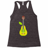 Guitar T  Shirt Pear Guitar Music Instrument Illustration T  Shirt Racerback Tank | Artistshot