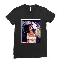 Girl With Golden Earing Ladies Fitted T-shirt | Artistshot