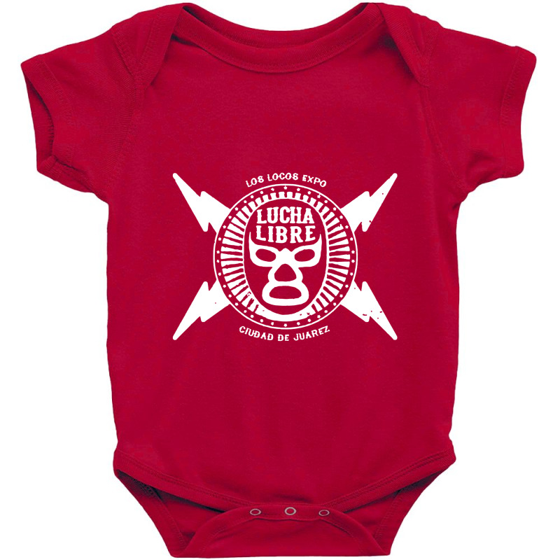 Lucha Libre Mask Baby Bodysuit by iyoiyoin | Artistshot