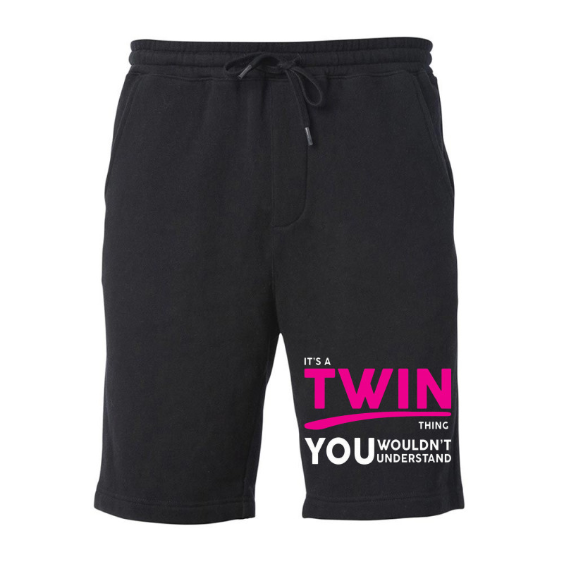 It's A Twin Thing Fleece Short | Artistshot