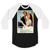 Titanic 1997s Movie 3/4 Sleeve Shirt | Artistshot