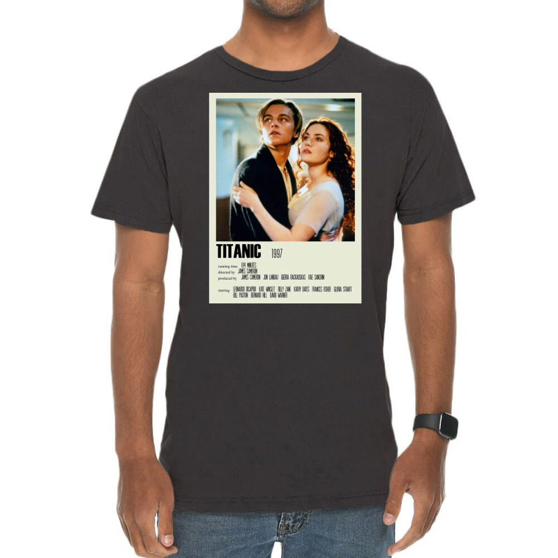 Titanic 1997s Movie Vintage T-shirt | Artistshot