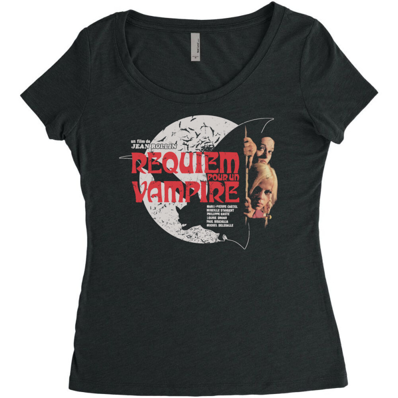 Requiem Pour Un Vampire Women's Triblend Scoop T-shirt by rafikgafforp | Artistshot