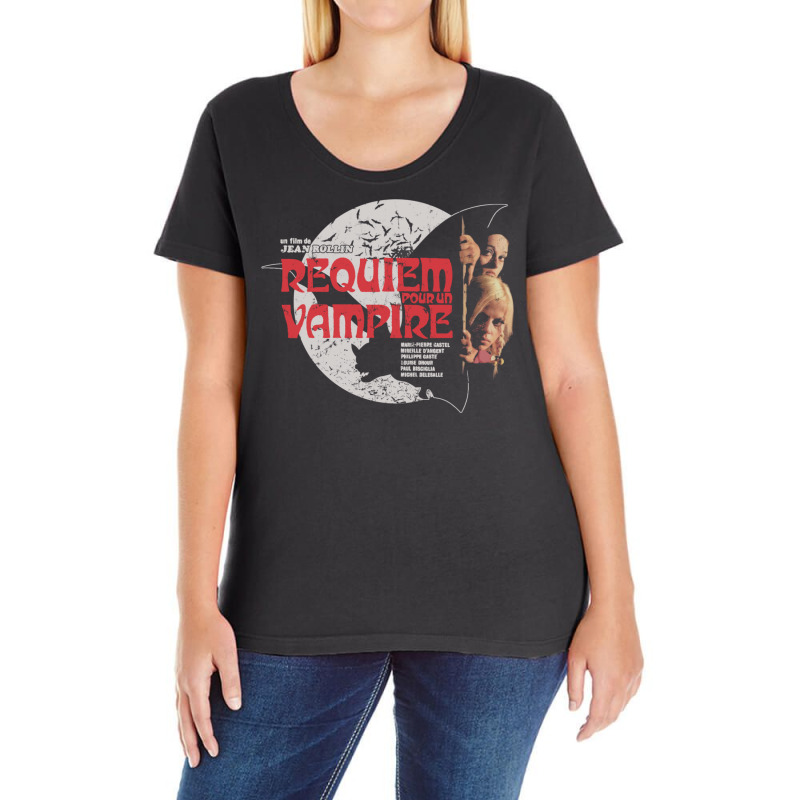 Requiem Pour Un Vampire Ladies Curvy T-Shirt by rafikgafforp | Artistshot