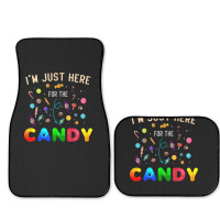 I'm Just Here For The Candy Funny Halloween Candy  Full Set Car Mats | Artistshot