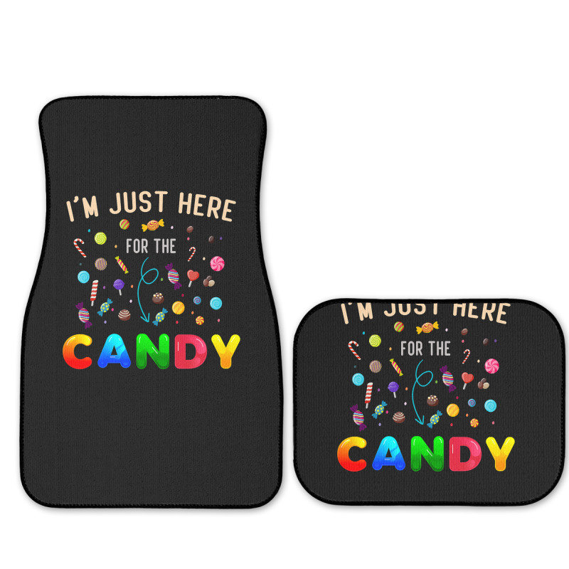 I'm Just Here For The Candy Funny Halloween Candy  Full Set Car Mats | Artistshot