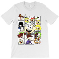 Kids Loud Family In Box Frames T-shirt | Artistshot