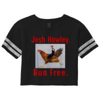 Josh Hawley Run Free Funny Josh Hawley Running Scorecard Crop Tee | Artistshot