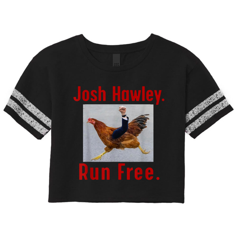 Josh Hawley Run Free Funny Josh Hawley Running Scorecard Crop Tee by tonierich | Artistshot