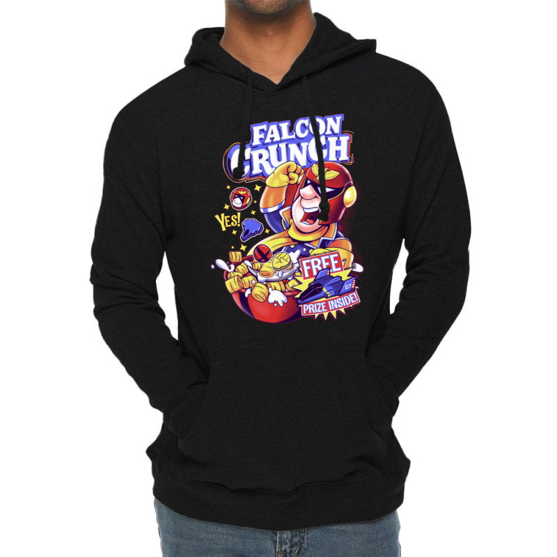 Falcon Crunch Lightweight Hoodie by grinysninamaj | Artistshot