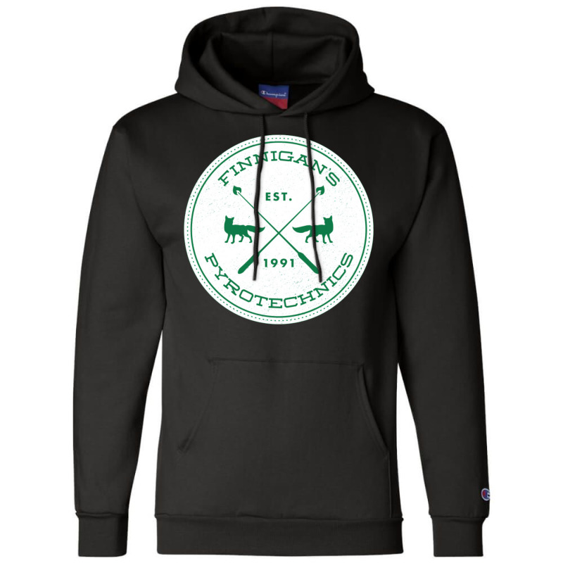 Finnigan's Pyrotechnics Champion Hoodie by grinysninamaj | Artistshot