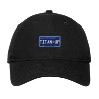 Tn License Plate- Titan Up Adjustable Cap | Artistshot