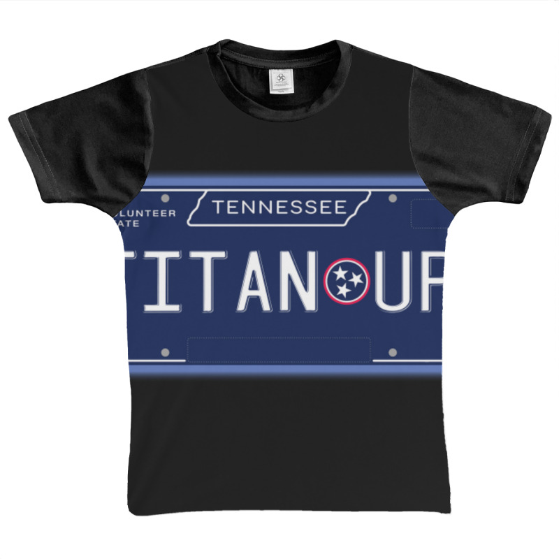 Tn License Plate- Titan Up Graphic Youth T-shirt | Artistshot