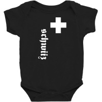 Fan, Swiss Cross, Switzerland, New Baby Bodysuit | Artistshot