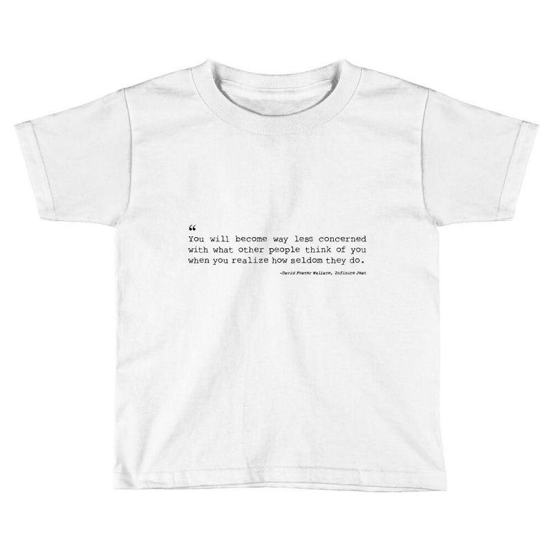 Infinite Jest   David Foster Wallace Toddler T-shirt by Ja98 | Artistshot