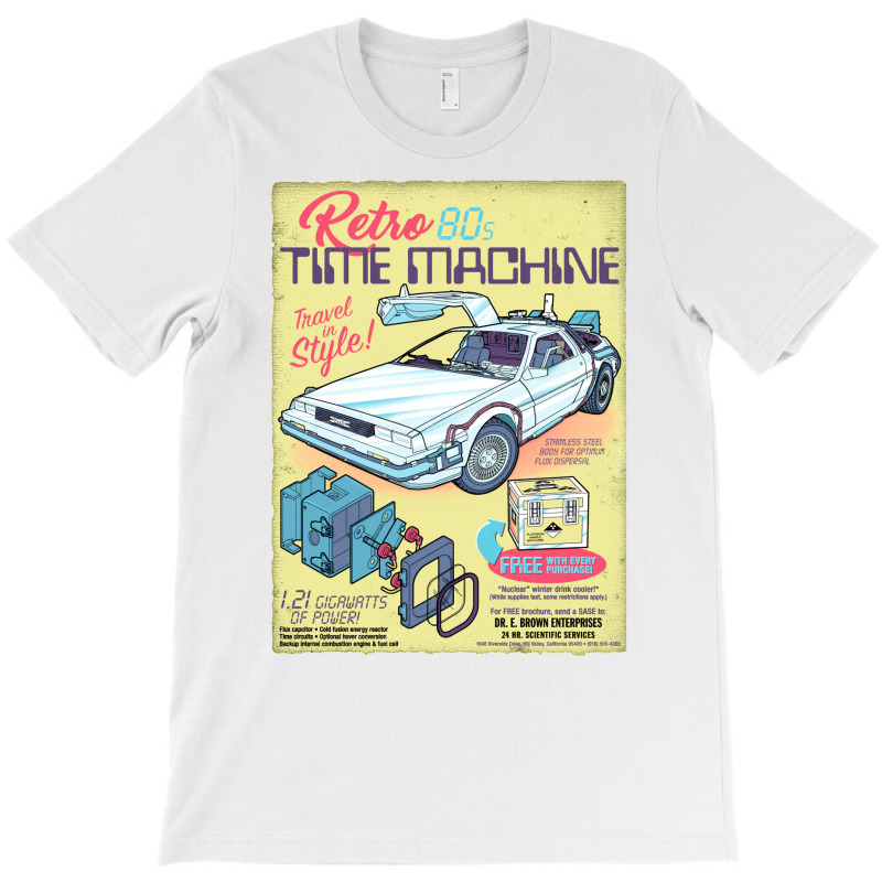 Retro Time Machine T-shirt | Artistshot