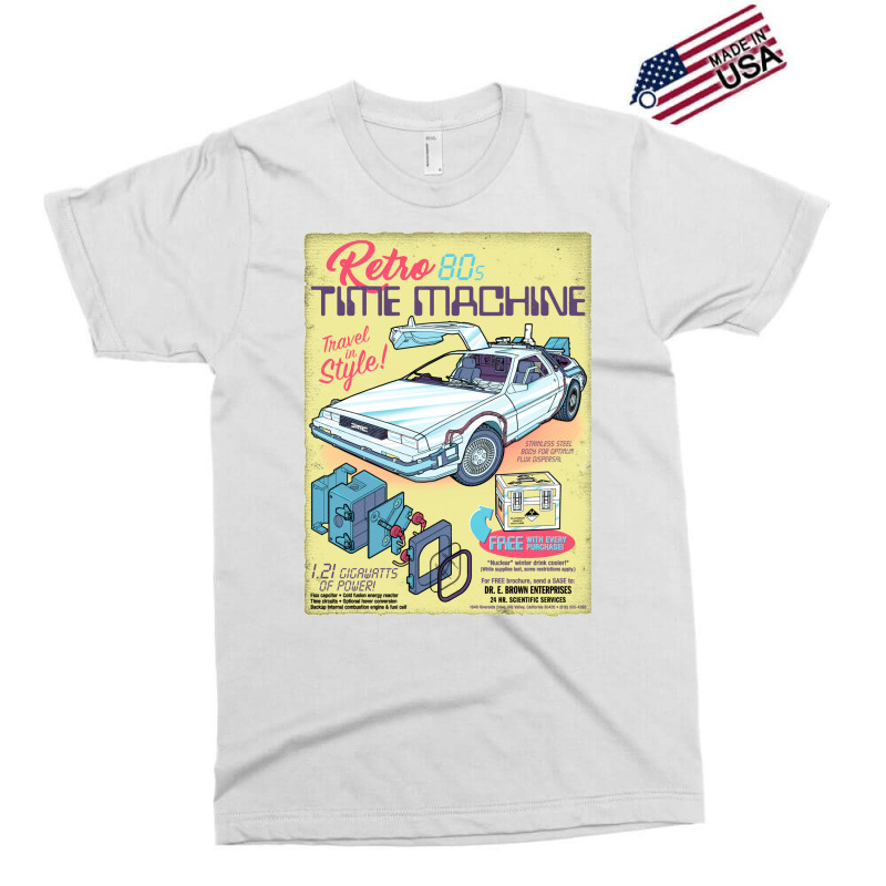 Retro Time Machine Exclusive T-shirt | Artistshot