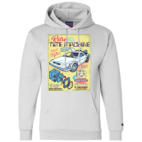 Retro Time Machine Champion Hoodie | Artistshot