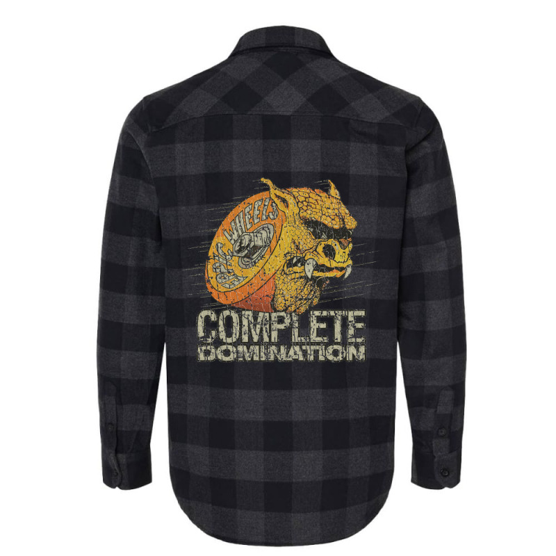 Eppic Wheels Complete Domination 1988 Flannel Shirt by apelsusu | Artistshot