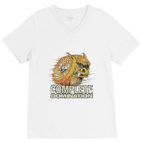 Eppic Wheels Complete Domination 1988 V-neck Tee | Artistshot