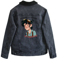 It’s Not Magic Unisex Sherpa-lined Denim Jacket | Artistshot