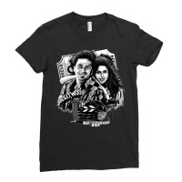 Rishi Kapoor And Madhuri Dixit 1 Ladies Fitted T-shirt | Artistshot